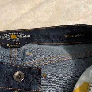 Lucky brand sofia bootcut jeans size 29